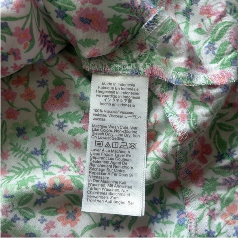 J. Crew Ruffle Floral Midi Dress - Picture 9 of 11